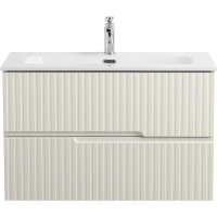 Тумба под раковину Cezares Duet-N 80 DUET-N-800-2C-SO-AS-P подвесная Альпака брашированная, купить, цена, заказать, магазин, доставка, скидка, промокод, купить, цена, заказать, магазин, доставка, скидка, промокод