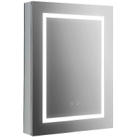 Зеркальный шкаф Aquatek 50 AQ7504-MLC с подсветкой Хром, купить, цена, заказать, магазин, доставка, скидка, промокод, купить, цена, заказать, магазин, доставка, скидка, промокод