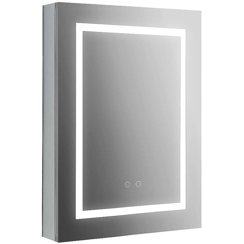 Зеркальный шкаф Aquatek 50 AQ7504-MLC с подсветкой Хром, купить, цена, заказать, магазин, доставка, скидка, промокод, купить, цена, заказать, магазин, доставка, скидка, промокод