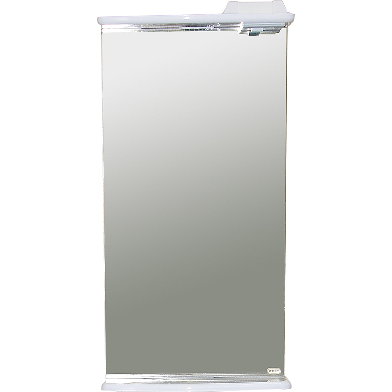 Зеркало Misty Магнолия 40 Э-Маг02040-01Св с подсветкой Белое глянцевое, купить, цена, заказать, магазин, доставка, скидка, промокод, купить, цена, заказать, магазин, доставка, скидка, промокод