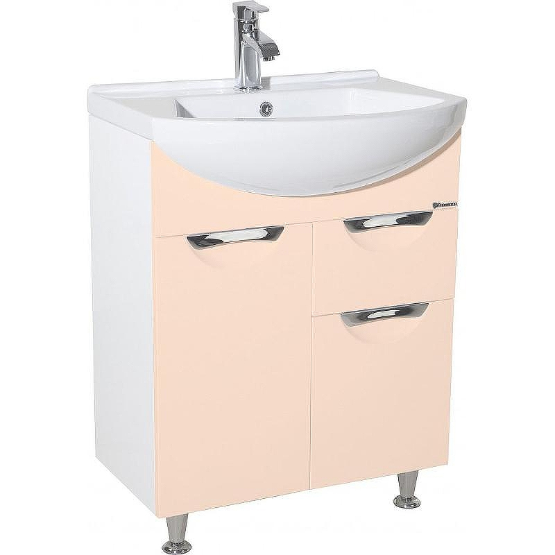 Тумба под раковину Bellezza Альфа 65 4638810090070 Белая Бежевая, купить, цена, заказать, магазин, доставка, скидка, промокод, купить, цена, заказать, магазин, доставка, скидка, промокод