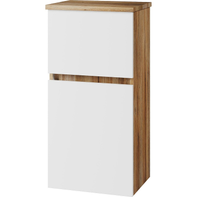 Подвесной шкаф Misty Ива 40 П-Ива05040-01 Белый Дуб Вотан