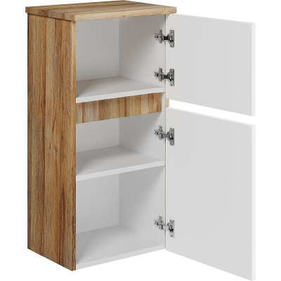 Подвесной шкаф Misty Ива 40 П-Ива05040-01 Белый Дуб Вотан