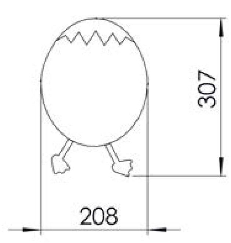 Зеркало Creavit Ducky  DC30035-BB цвет Синий, купить, цена, заказать, магазин, доставка, скидка, промокод, купить, цена, заказать, магазин, доставка, скидка, промокод