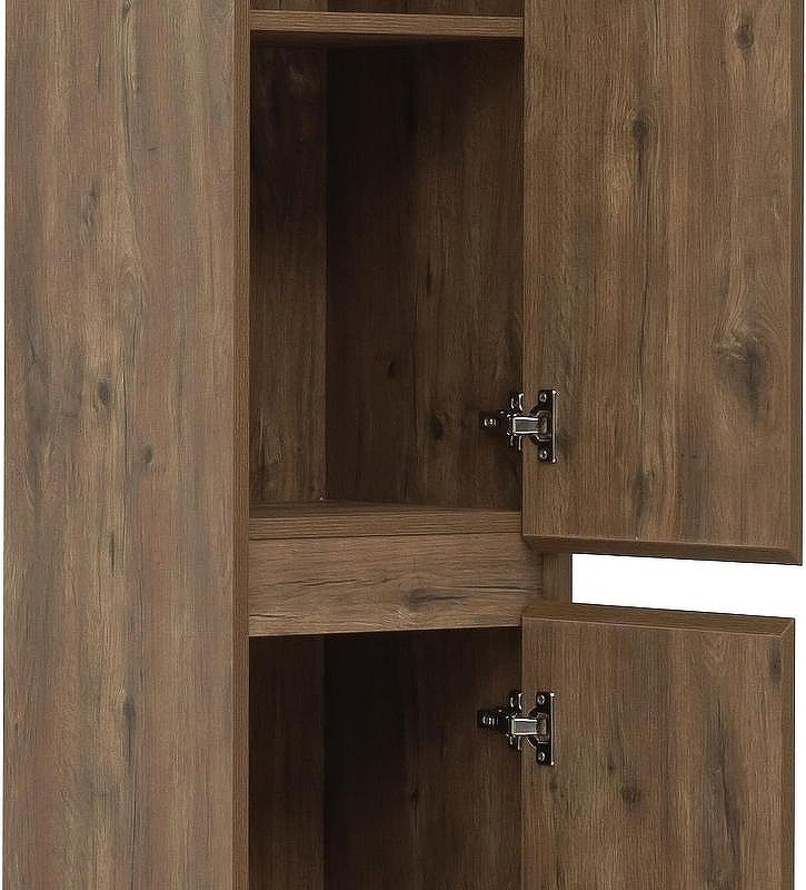 Шкаф пенал Aquanet Nova Lite 35 249522 подвесной Дуб рустикальный, купить, цена, заказать, магазин, доставка, скидка, промокод, купить, цена, заказать, магазин, доставка, скидка, промокод