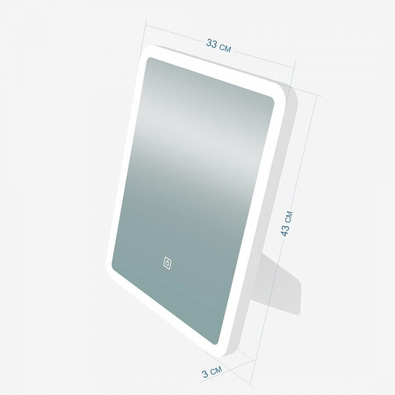 Зеркало Maretti Florenza 33 FL143343K33EL с подсветкой с сенсорным выключателем, купить, цена, заказать, магазин, доставка, скидка, промокод, купить, цена, заказать, магазин, доставка, скидка, промокод