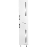 Шкаф пенал Stella Polar Сильва 36 SP-00000205 Белый, купить, цена, заказать, магазин, доставка, скидка, промокод, купить, цена, заказать, магазин, доставка, скидка, промокод