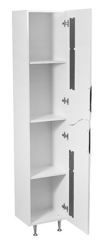 Шкаф пенал Stella Polar Сильва 36 SP-00000205 Белый, купить, цена, заказать, магазин, доставка, скидка, промокод, купить, цена, заказать, магазин, доставка, скидка, промокод