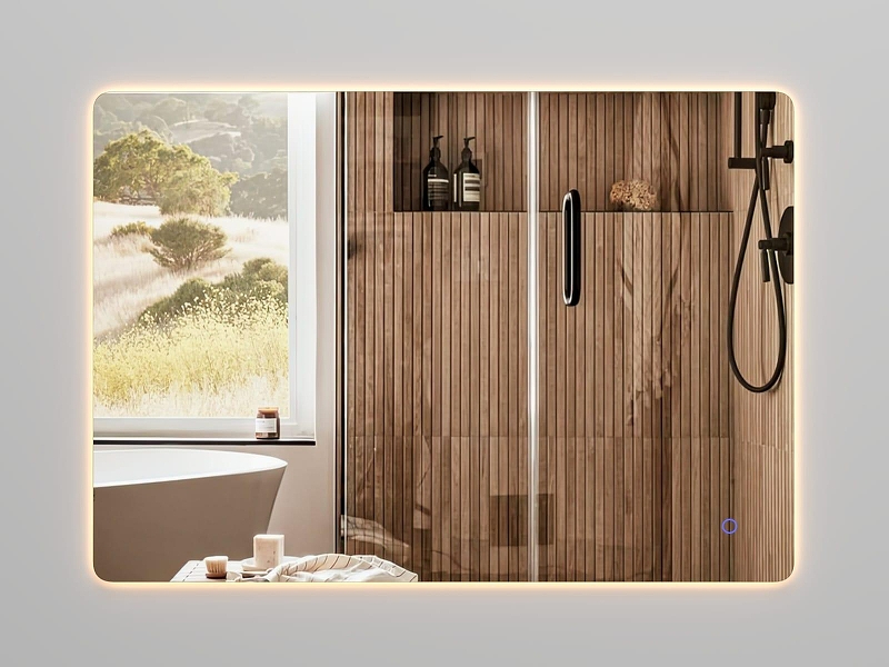 Зеркало ЗОВ 80 Z8060 с подсветкой с сенсорным выключателем, купить, цена, заказать, магазин, доставка, скидка, промокод, купить, цена, заказать, магазин, доставка, скидка, промокод