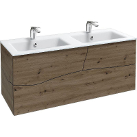 Тумба под раковину Jacob Delafon Sherwood 120 EB1834RU-P13 подвесная Состаренный дуб, купить, цена, заказать, магазин, доставка, скидка, промокод, купить, цена, заказать, магазин, доставка, скидка, промокод