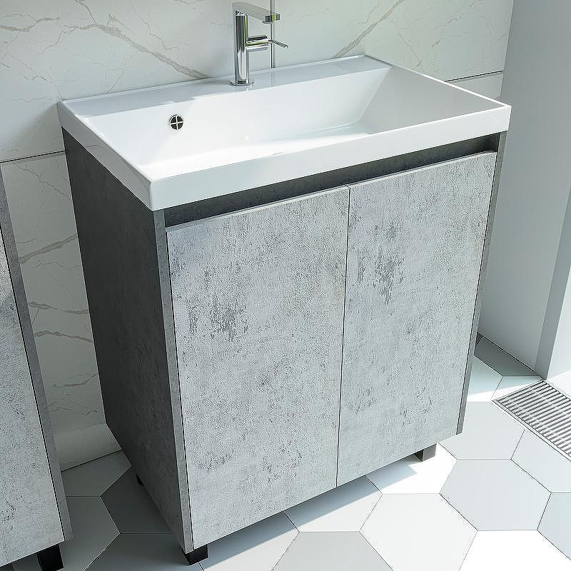 Тумба под раковину Stella Polar Кибела 70 SP-00001046 Цемент, купить, цена, заказать, магазин, доставка, скидка, промокод, купить, цена, заказать, магазин, доставка, скидка, промокод