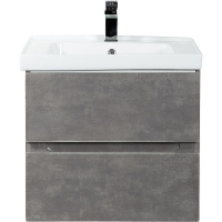 Тумба под раковину Art&Max AM-Techno-600-2C-SO-FC305 подвесная Айс Какао, купить, цена, заказать, магазин, доставка, скидка, промокод, купить, цена, заказать, магазин, доставка, скидка, промокод