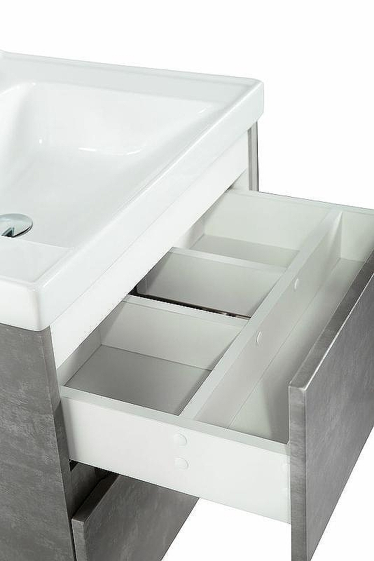 Тумба под раковину Art&Max AM-Techno-600-2C-SO-FC305 подвесная Айс Какао, купить, цена, заказать, магазин, доставка, скидка, промокод, купить, цена, заказать, магазин, доставка, скидка, промокод