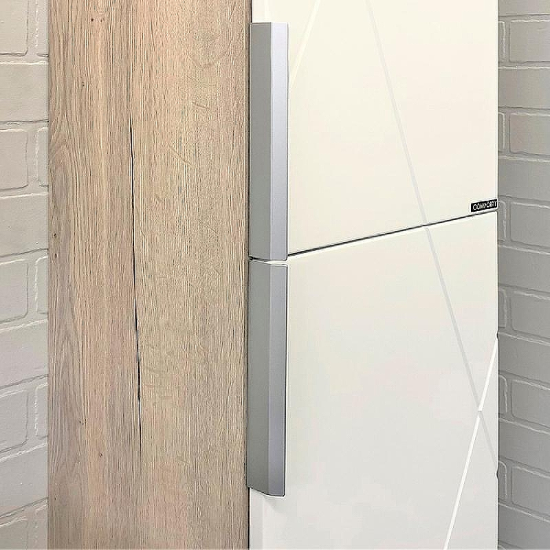 Шкаф пенал Comforty Мерано 35 00-00008479 подвесной Дуб дымчатый, купить, цена, заказать, магазин, доставка, скидка, промокод, купить, цена, заказать, магазин, доставка, скидка, промокод