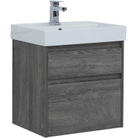 Тумба с раковиной Aquanet Nova Lite 60 245241 подвесная Дуб рошелье, купить, цена, заказать, магазин, доставка, скидка, промокод, купить, цена, заказать, магазин, доставка, скидка, промокод