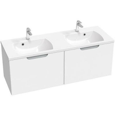 Тумба под раковину Ravak SD Classic II 130 X000001483 подвесная Белая Серая