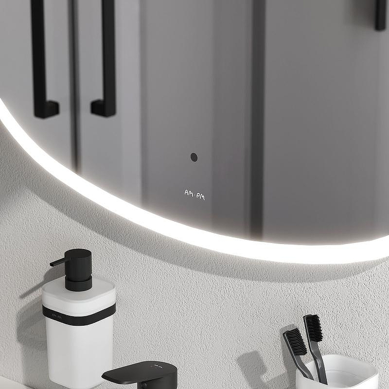 Зеркало AM.PM Func 80 M8FMOX0801WGS с подсветкой с ИК-сенсорным выключателем, купить, цена, заказать, магазин, доставка, скидка, промокод, купить, цена, заказать, магазин, доставка, скидка, промокод