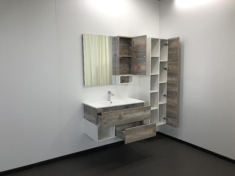 Шкаф пенал Comforty Турин 45 00004136455 подвесной Дуб бежевый, купить, цена, заказать, магазин, доставка, скидка, промокод, купить, цена, заказать, магазин, доставка, скидка, промокод