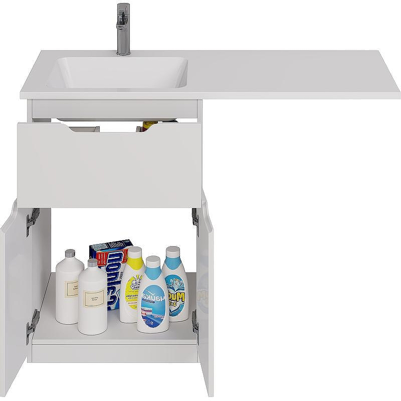 Тумба под раковину Dreja Vega 120 99.0450 Белая, купить, цена, заказать, магазин, доставка, скидка, промокод, купить, цена, заказать, магазин, доставка, скидка, промокод