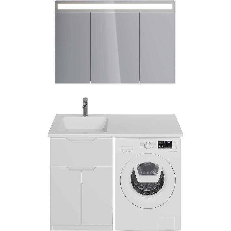 Тумба под раковину Dreja Vega 120 99.0450 Белая, купить, цена, заказать, магазин, доставка, скидка, промокод, купить, цена, заказать, магазин, доставка, скидка, промокод