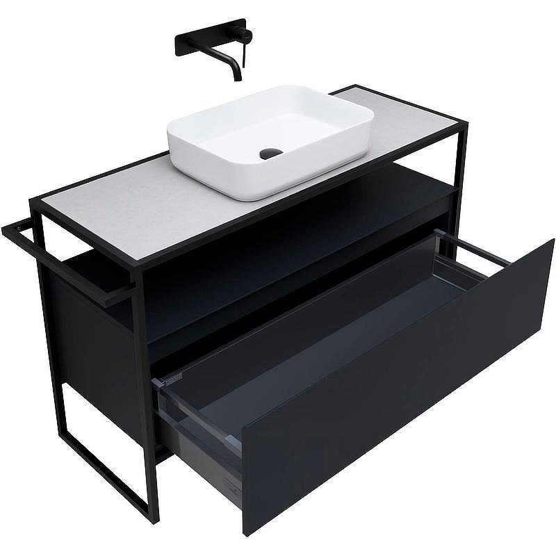 Тумба под раковину Allen Brau Priority 120 1.31004.AM Антрацит матовый, купить, цена, заказать, магазин, доставка, скидка, промокод, купить, цена, заказать, магазин, доставка, скидка, промокод