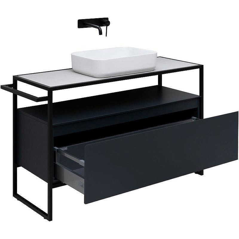 Тумба под раковину Allen Brau Priority 120 1.31004.AM Антрацит матовый, купить, цена, заказать, магазин, доставка, скидка, промокод, купить, цена, заказать, магазин, доставка, скидка, промокод