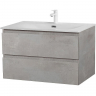 Тумба под раковину Cezares Molveno 90 MOLVENO-90-2C-SO-BET подвесная Beton, купить, цена, заказать, магазин, доставка, скидка, промокод, купить, цена, заказать, магазин, доставка, скидка, промокод