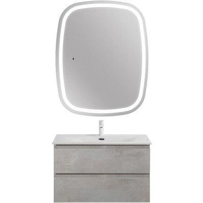 Тумба под раковину Cezares Molveno 90 MOLVENO-90-2C-SO-BET подвесная Beton