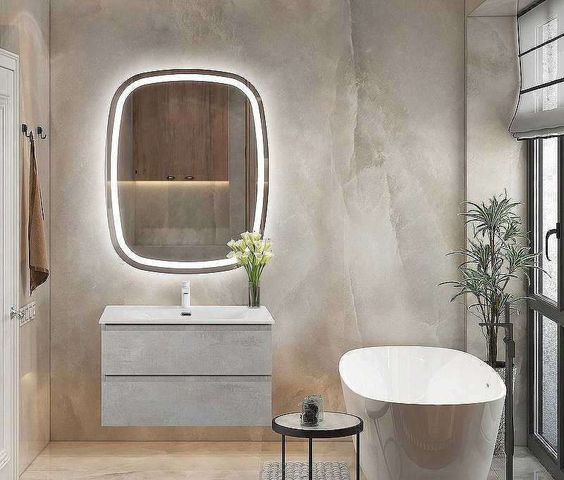 Тумба под раковину Cezares Molveno 90 MOLVENO-90-2C-SO-BET подвесная Beton, купить, цена, заказать, магазин, доставка, скидка, промокод, купить, цена, заказать, магазин, доставка, скидка, промокод