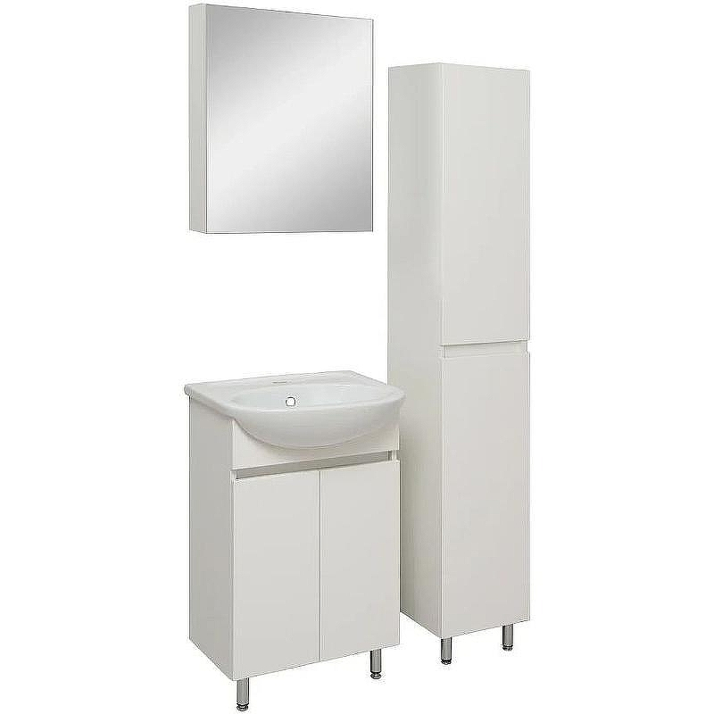 Зеркальный шкаф Runo Лада 40 00-00001192 Белый, купить, цена, заказать, магазин, доставка, скидка, промокод, купить, цена, заказать, магазин, доставка, скидка, промокод