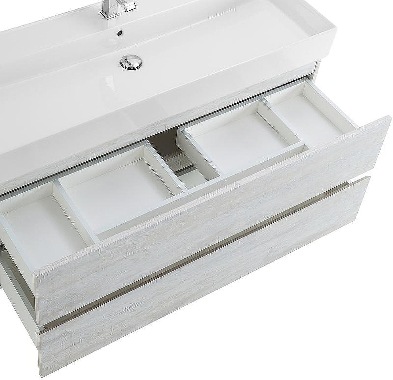 Тумба под раковину Cezares Molveno 46 120 MOLVENO 46-120-2C-SO-LB подвесная Legno Bianco, купить, цена, заказать, магазин, доставка, скидка, промокод, купить, цена, заказать, магазин, доставка, скидка, промокод