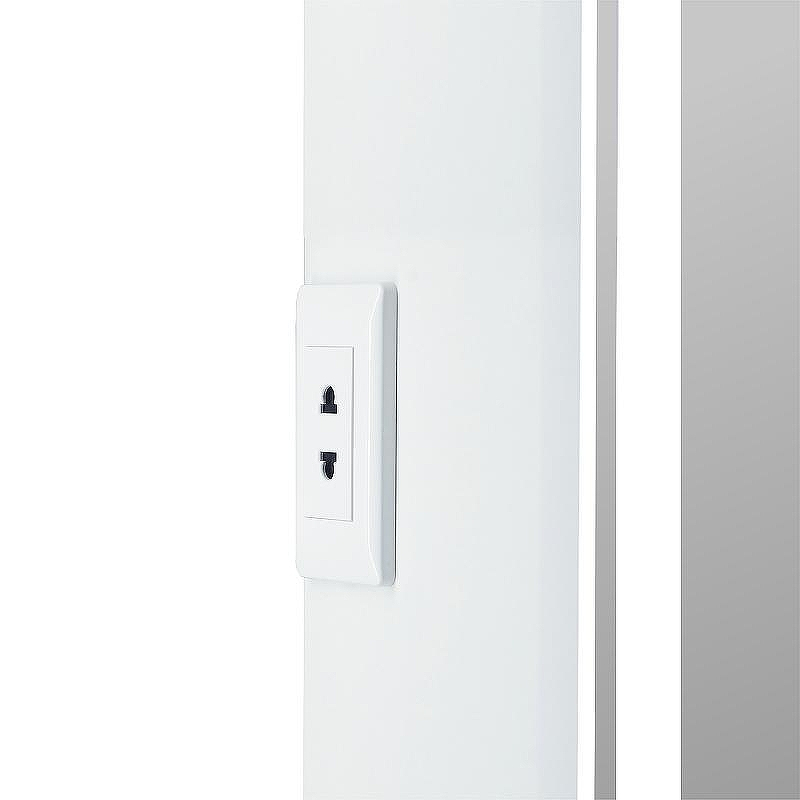 Зеркальный шкаф Reflexion Circle 550х800 R RF2106SR с подсветкой Белый матовый, купить, цена, заказать, магазин, доставка, скидка, промокод, купить, цена, заказать, магазин, доставка, скидка, промокод