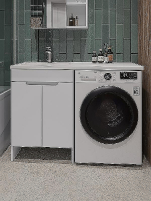 Тумба под раковину Orange Sistema 120 STD-60TUW Белая