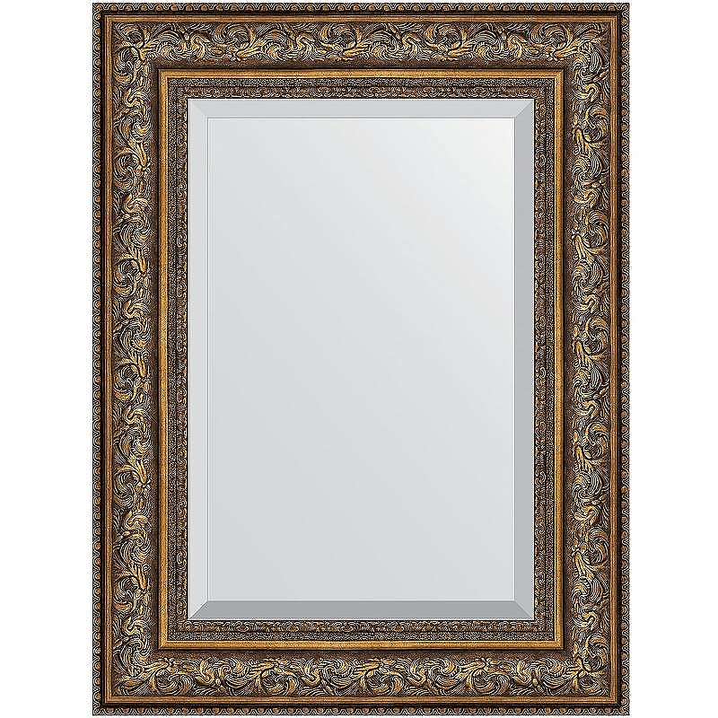 Зеркало Evoform Exclusive 80х60 BY 3401 с фацетом в багетной раме - Виньетка состаренная бронза 109, купить, цена, заказать, магазин, доставка, скидка, промокод, купить, цена, заказать, магазин, доставка, скидка, промокод
