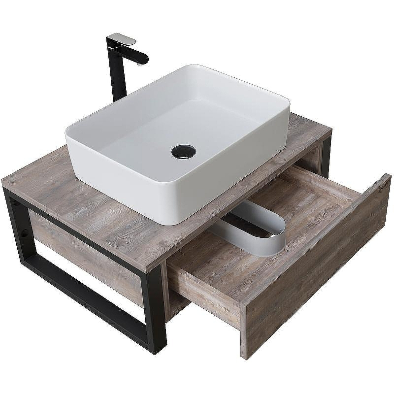 Тумба под раковину Grossman Фарго 70 106013 подвесная Бетон пайн, купить, цена, заказать, магазин, доставка, скидка, промокод, купить, цена, заказать, магазин, доставка, скидка, промокод