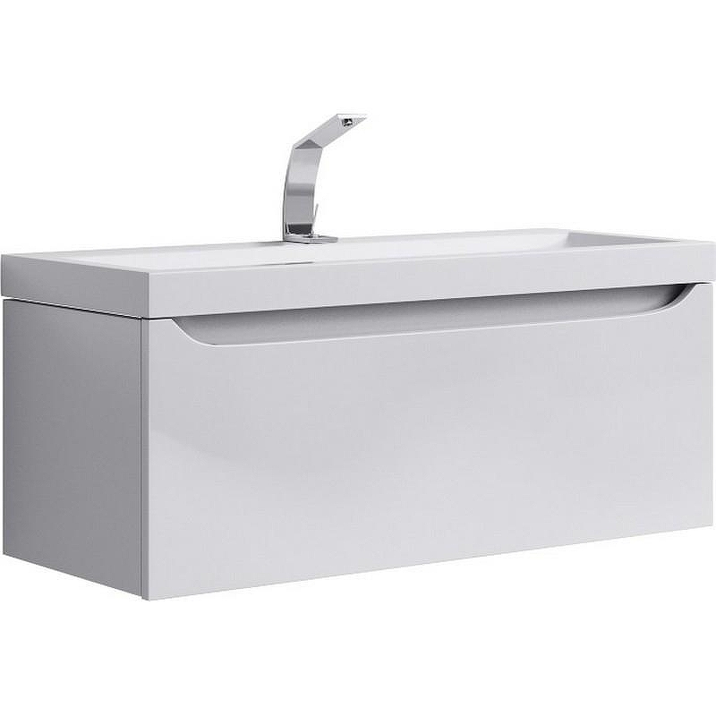 Тумба под раковину Aqwella 5 Stars Верона 100 Ver.01.10/W Белая, купить, цена, заказать, магазин, доставка, скидка, промокод, купить, цена, заказать, магазин, доставка, скидка, промокод