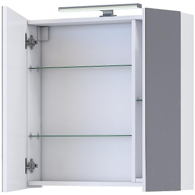 Зеркальный шкаф Vigo Plaza 60 zsh.PLA.60.El с подсветкой Белый