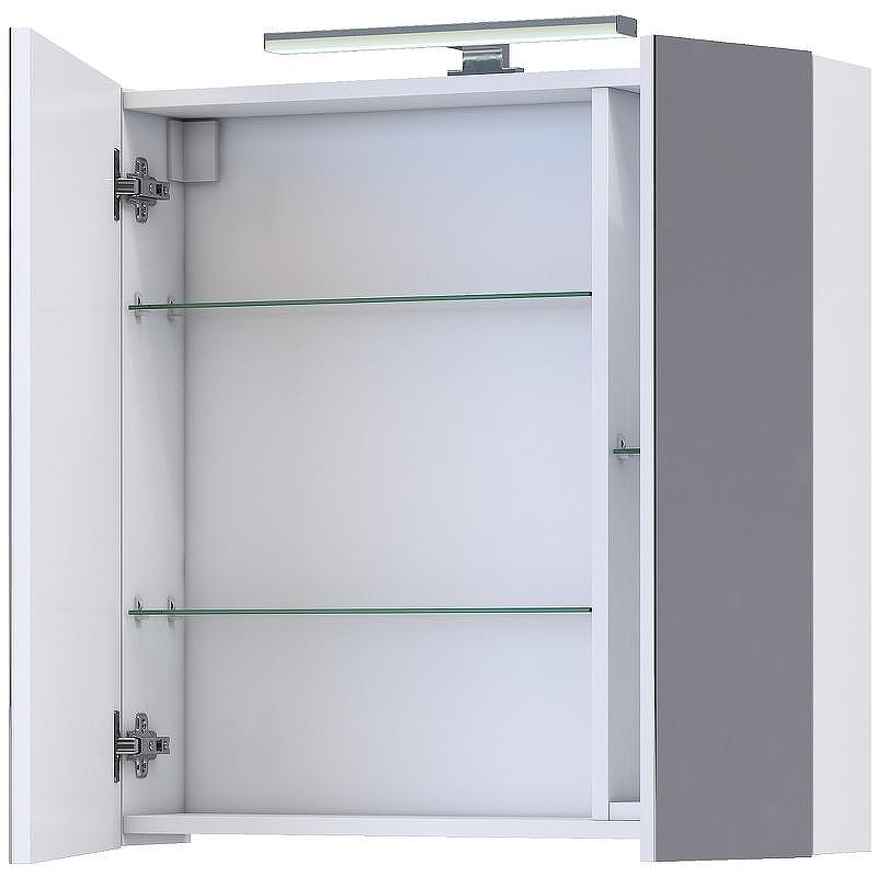 Зеркальный шкаф Vigo Plaza 60 zsh.PLA.60.El с подсветкой Белый, купить, цена, заказать, магазин, доставка, скидка, промокод, купить, цена, заказать, магазин, доставка, скидка, промокод