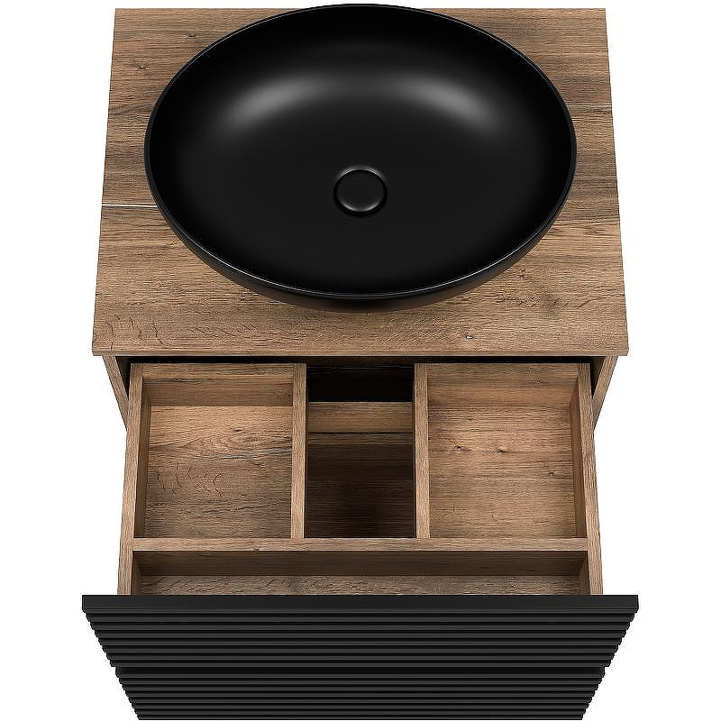 Тумба под раковину Brevita Dakota 60 DAK-07060-19/02-2Я Черный кварц Дуб Галифакс олово, купить, цена, заказать, магазин, доставка, скидка, промокод, купить, цена, заказать, магазин, доставка, скидка, промокод