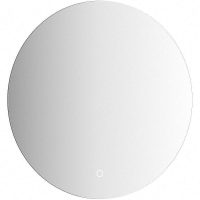 Зеркало Defesto Opti 50x50 DF 2852S с подсветкой 12W-3000К/Сенсорный выключатель/Теплый белый свет, купить, цена, заказать, магазин, доставка, скидка, промокод, купить, цена, заказать, магазин, доставка, скидка, промокод