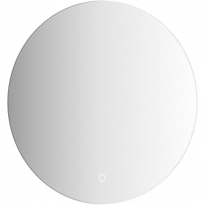 Зеркало Defesto Opti 50x50 DF 2852S с подсветкой 12W-3000К/Сенсорный выключатель/Теплый белый свет