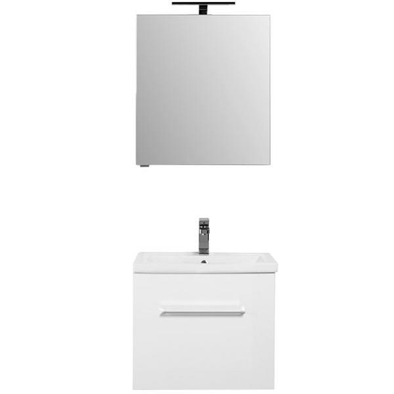 Комплект мебели для ванной Aquanet Порто 70 242320 подвесной Белый, купить, цена, заказать, магазин, доставка, скидка, промокод, купить, цена, заказать, магазин, доставка, скидка, промокод
