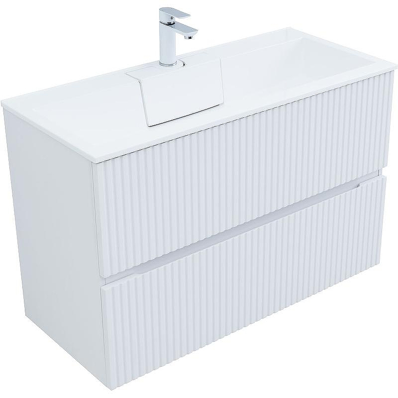 Тумба под раковину Aquanet Джейн 100 313288 подвесная Белая матовая, купить, цена, заказать, магазин, доставка, скидка, промокод, купить, цена, заказать, магазин, доставка, скидка, промокод