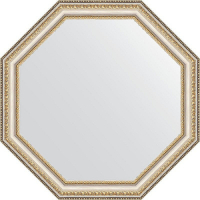 Зеркало Evoform Octagon 62х62 BY 3710 в багетной раме - Золотые бусы на серебре 60, купить, цена, заказать, магазин, доставка, скидка, промокод, купить, цена, заказать, магазин, доставка, скидка, промокод
