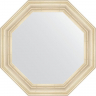 Зеркало Evoform Octagon 79х79 BY 3822 в багетной раме - Травленое серебро 99, купить, цена, заказать, магазин, доставка, скидка, промокод, купить, цена, заказать, магазин, доставка, скидка, промокод