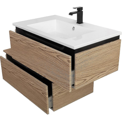 Тумба Cezares Slider 80 SLIDER-800-1C-PI-RT-P Дуб тангент