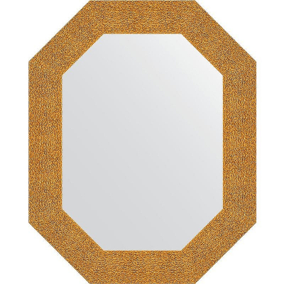 Зеркало Evoform Octagon 61x76 BY 7182 в багетной раме - Чеканка золотая 90