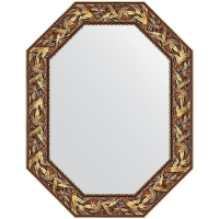 Зеркало Evoform Polygon 88х68 BY 7223 в багетной раме - Византия золото 99, купить, цена, заказать, магазин, доставка, скидка, промокод, купить, цена, заказать, магазин, доставка, скидка, промокод