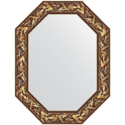 Зеркало Evoform Polygon 88х68 BY 7223 в багетной раме - Византия золото 99