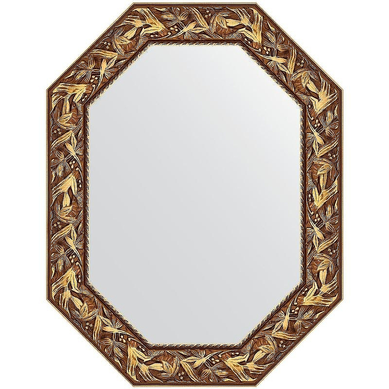 Зеркало Evoform Polygon 88х68 BY 7223 в багетной раме - Византия золото 99, купить, цена, заказать, магазин, доставка, скидка, промокод, купить, цена, заказать, магазин, доставка, скидка, промокод